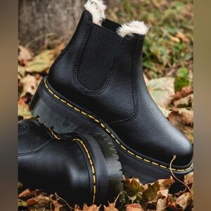 Dr. Martens Black Platform Boots